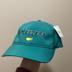 NWT 2022 Green Masters Adjustable Hat